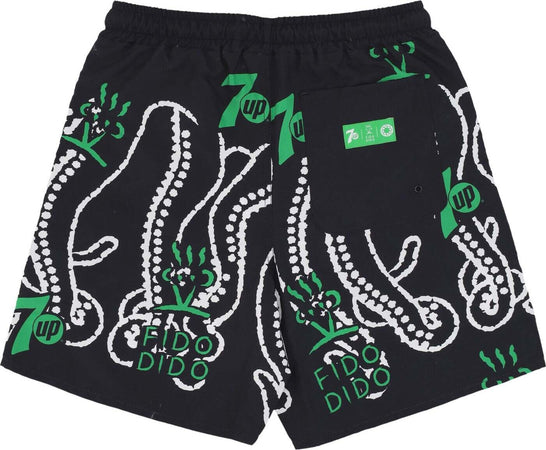 OCTOPUS-Costume-Pantaloncino-Uomo-Splashed-Boardshort-X-7up-Black-da-uomo