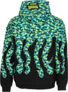 OCTOPUS-Felpa-Cappuccio-Uomo-Beholder-Hoodie-X-Dungeons&-Dragons-Black-da-uomo