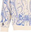 OCTOPUS-Felpa-Cappuccio-Uomo-Botanic-Hoodie-Cream-da-uomo