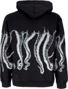 OCTOPUS-Felpa-Cappuccio-Uomo-Censored-Outline-Hoodie-Black-da-uomo