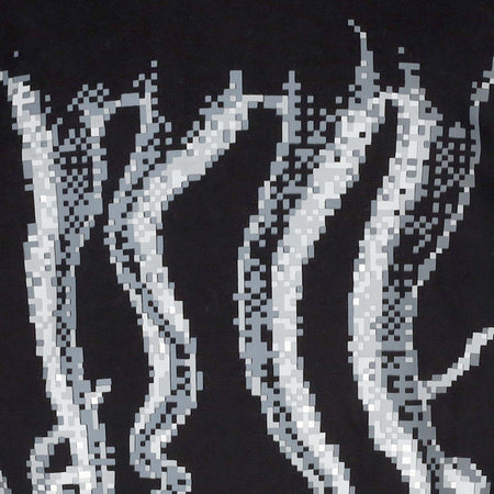 OCTOPUS-Felpa-Cappuccio-Uomo-Censored-Outline-Hoodie-Black-da-uomo