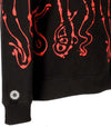 OCTOPUS-Felpa-Cappuccio-Uomo-Dripper-Hoodie-Black-da-uomo