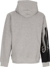 OCTOPUS-Felpa-Cappuccio-Uomo-Side-Hoodie-Light-Grey-da-uomo