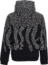 OCTOPUS-Felpa-Cappuccio-Uomo-Studs-Hoodie-Black-da-uomo