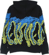 OCTOPUS-Felpa-Leggera-Cappuccio-Uomo-Draft-Hoodie-Black-da-uomo