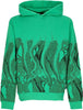 OCTOPUS-Felpa-Leggera-Cappuccio-Uomo-Fishnet-Hoodie-Green-da-uomo