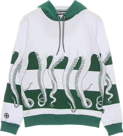 OCTOPUS-Felpa-Leggera-Cappuccio-Uomo-Fullback-Sh-Hoodie-White-da-uomo