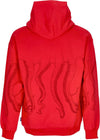 OCTOPUS-Felpa-Leggera-Cappuccio-Uomo-Outline-Hoodie-Red-da-uomo