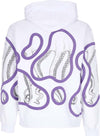 OCTOPUS-Felpa-Leggera-Cappuccio-Uomo-Stained-Hoodie-White-da-uomo