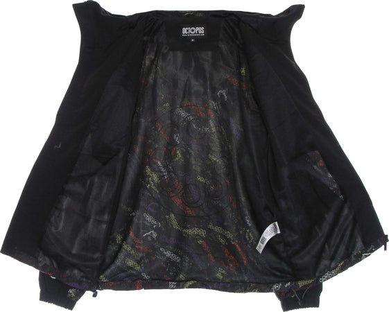 OCTOPUS-Giacca-a-Vento-Uomo-Deco-Hood-Jacket-Black-da-uomo