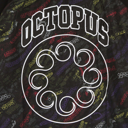 OCTOPUS-Giacca-a-Vento-Uomo-Deco-Hood-Jacket-Black-da-uomo