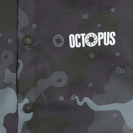 OCTOPUS-Giubbotto-Bomber-Uomo-Camo-Varsity-Jacket-Black-da-uomo