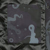 OCTOPUS-Giubbotto-Bomber-Uomo-Camo-Varsity-Jacket-Black-da-uomo