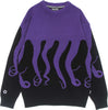 OCTOPUS-Maglione-Uomo-Original-Jumper-Black-da-uomo