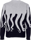OCTOPUS-Maglione-Uomo-Original-Jumper-Grey-da-uomo