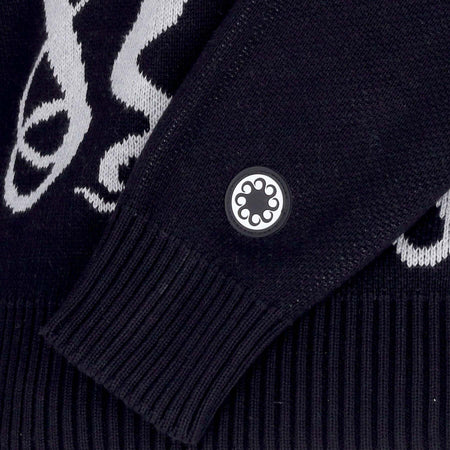 OCTOPUS-Maglione-Uomo-Original-Jumper-Grey-da-uomo
