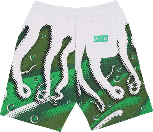 OCTOPUS-Pantalone-Corto-Tuta-Uomo-Swirl-Sweatshort-X-7up-White-da-uomo