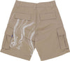 OCTOPUS-Pantalone-Corto-Uomo-Side-Cargo-Short-Beige-da-uomo