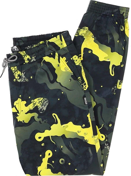 OCTOPUS-Pantalone-Lungo-Uomo-Camo-Jogger-Yellow/black-da-uomo