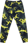 OCTOPUS-Pantalone-Lungo-Uomo-Camo-Jogger-Yellow/black-da-uomo