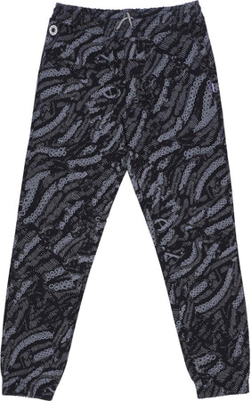 OCTOPUS-Pantalone-Lungo-Uomo-Deco-Jogger-Pant-Black-da-uomo