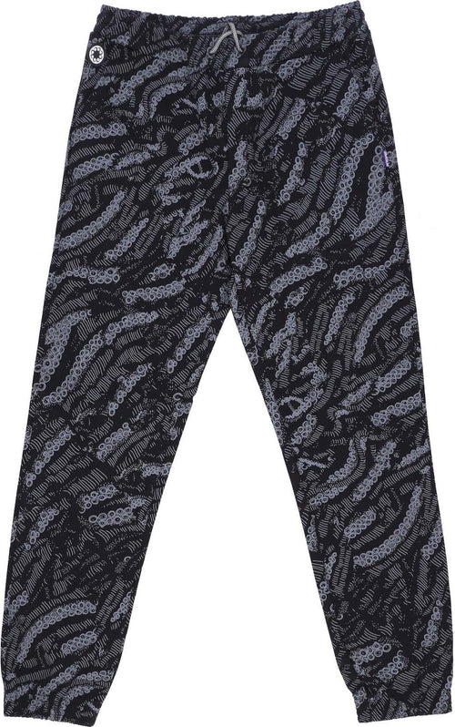 OCTOPUS-Pantalone-Lungo-Uomo-Deco-Jogger-Pant-Black-da-uomo