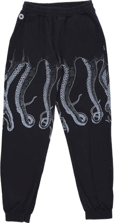 OCTOPUS-Pantalone-Lungo-Uomo-Outline-Jogger-Black-da-uomo