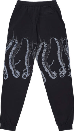 OCTOPUS-Pantalone-Lungo-Uomo-Outline-Jogger-Black-da-uomo