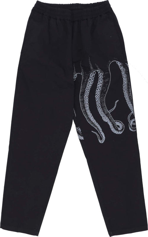 OCTOPUS-Pantalone-Lungo-Uomo-Side-Jogger-Pant-Black-da-uomo