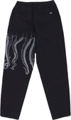 OCTOPUS-Pantalone-Lungo-Uomo-Side-Jogger-Pant-Black-da-uomo