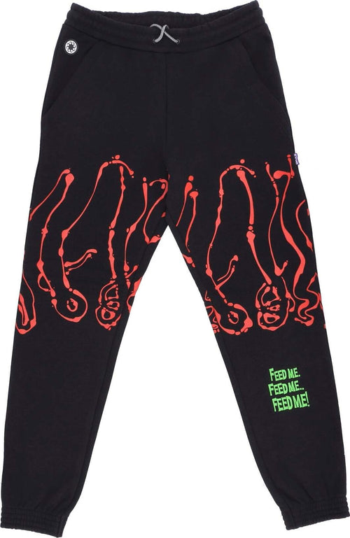 OCTOPUS-Pantalone-Tuta-Felpato-Uomo-Dripper-Sweatpant-Black-da-uomo