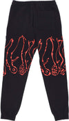 OCTOPUS-Pantalone-Tuta-Felpato-Uomo-Dripper-Sweatpant-Black-da-uomo