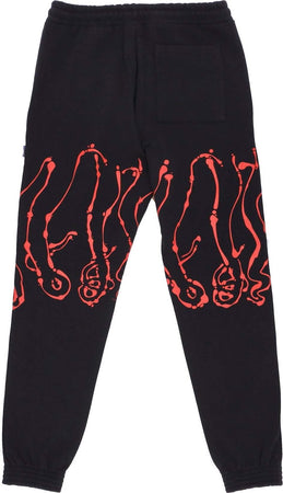 OCTOPUS-Pantalone-Tuta-Felpato-Uomo-Dripper-Sweatpant-Black-da-uomo