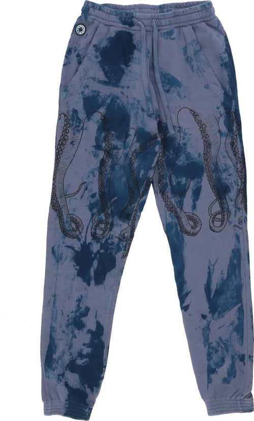 OCTOPUS-Pantalone-Tuta-Felpato-Uomo-Freak-Sweatpant-X-Horror-Pack-Blue-da-uomo
