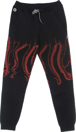 OCTOPUS-Pantalone-Tuta-Felpato-Uomo-Outline-Sp-Sweatpant-Black-da-uomo