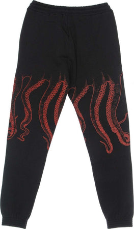 OCTOPUS-Pantalone-Tuta-Felpato-Uomo-Outline-Sp-Sweatpant-Black-da-uomo