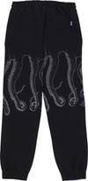 OCTOPUS-Pantalone-Tuta-Felpato-Uomo-Outline-Sweatpant-Black-da-uomo
