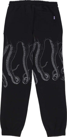 OCTOPUS-Pantalone-Tuta-Felpato-Uomo-Outline-Sweatpant-Black-da-uomo