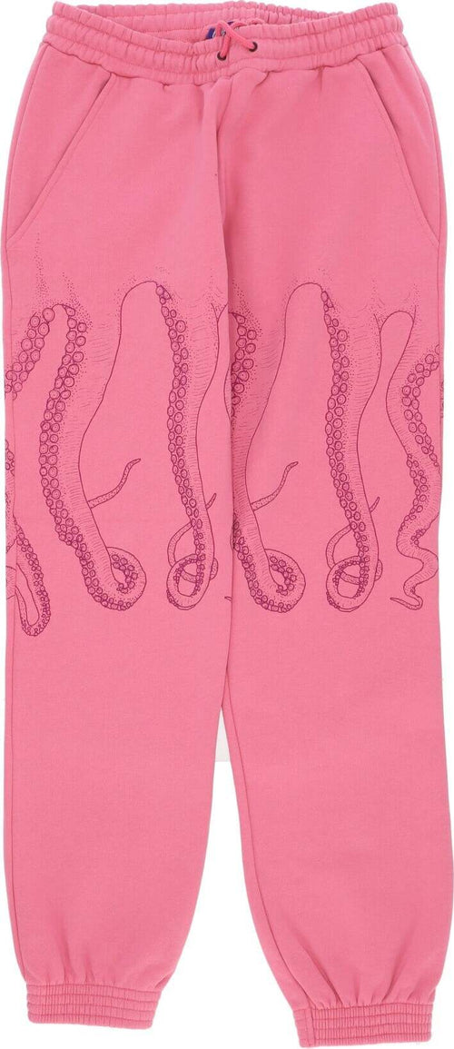 OCTOPUS-Pantalone-Tuta-Felpato-Uomo-Outline-Sweatpant-Pink-da-uomo