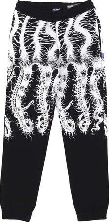 OCTOPUS-Pantalone-Tuta-Felpato-Uomo-Roots-Sweatpant-Black-da-uomo