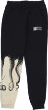 OCTOPUS-Pantalone-Tuta-Felpato-Uomo-Side-Sweatpant-Black-da-uomo
