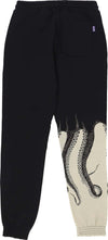 OCTOPUS-Pantalone-Tuta-Felpato-Uomo-Side-Sweatpant-Black-da-uomo