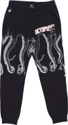 OCTOPUS-Pantalone-Tuta-Leggero-Uomo-Athletic-Sweatpant-Black-da-uomo