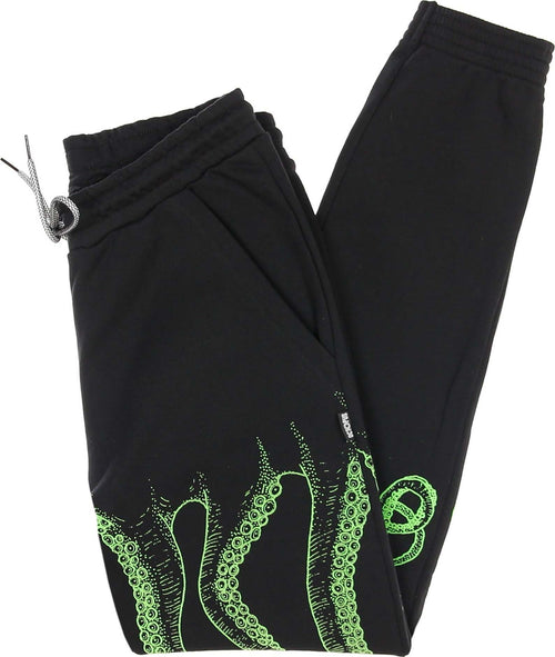 OCTOPUS-Pantalone-Tuta-Leggero-Uomo-Outline-Sweatpant-Black-da-uomo