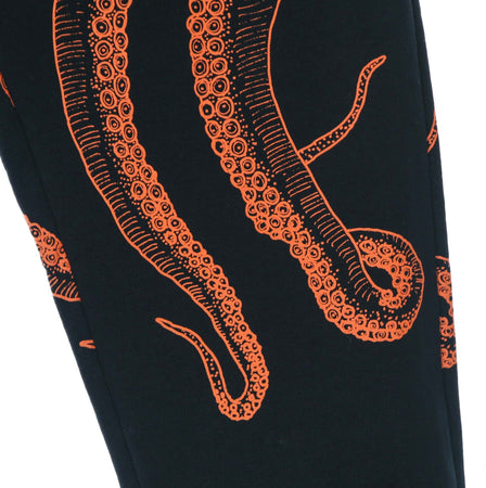 OCTOPUS-Pantalone-Tuta-Leggero-Uomo-Outline-Sweatpants-Black-da-uomo
