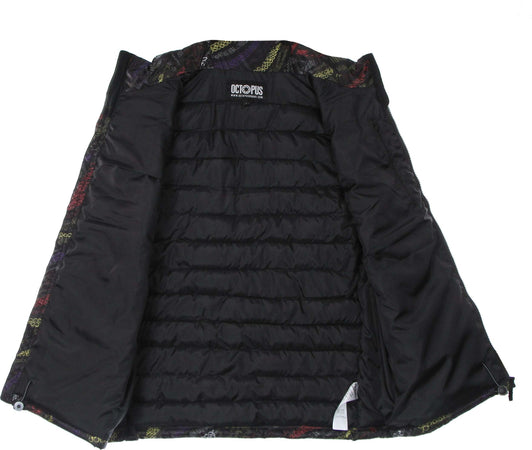 OCTOPUS-Piumino-Smanicato-Uomo-Deco-Down-Vest-Black-da-uomo