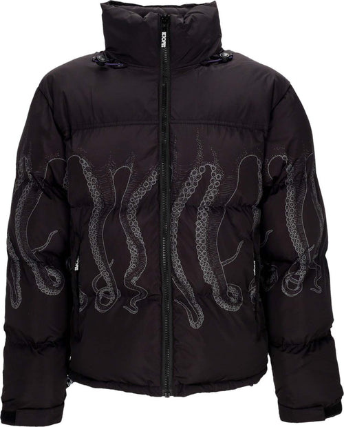 OCTOPUS-Piumino-Uomo-Outline-Puffer-Jacket-Black-da-uomo
