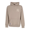 NEW ERA Felpa Cappuccio Uomo Mlb League Essentials Oversize Hoodie Neyyan Air Grey/off White da uomo