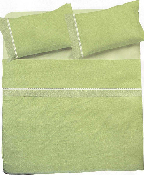 Offerta Novia Completo Lenzuola Venere Letto Matrimoniale 100% Cotone Tinta Unita Verde Cotone 260x295cm Casa e cucina/Tessili per la casa/Biancheria da letto/Lenzuola e federe/Lenzuola La Bottega del Risparmio - Bari, Commerciovirtuoso.it