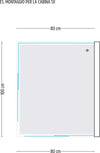 Ogomondo Box Cabina Doccia Corner 3 Lati Cristallo Temprato Serigrafato 80x100x80 Sinistro + Piatto Doccia Porcellana h6,5cm Fai da te/Attrezzature per cucine e bagni/Attrezzature per bagni/Docce e componenti doccia/Box doccia Ogomondo - Martina Franca, Commerciovirtuoso.it
